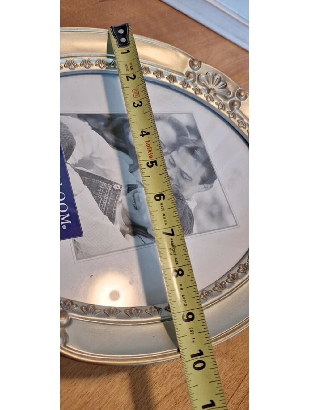 VTG Decorel Heirloom 4 Oval Picture Frames 8X10/5X7 Velvet Backing Hang or Stand